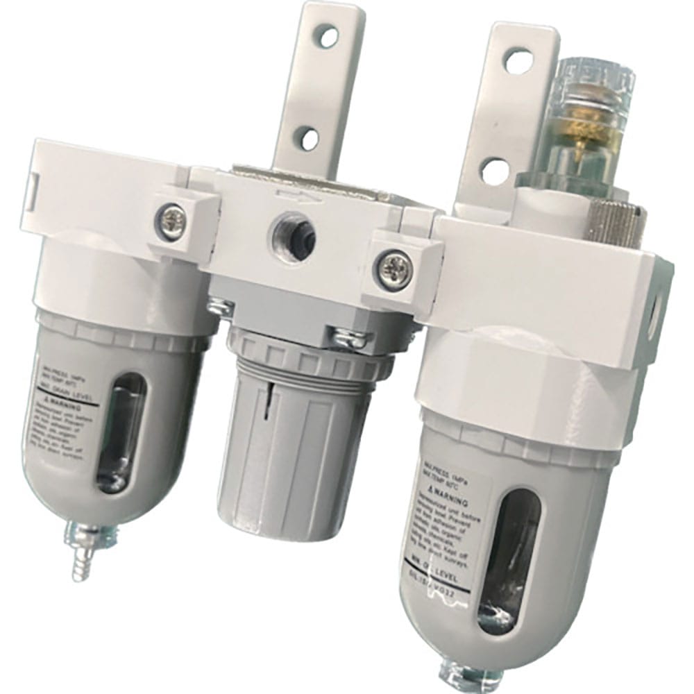 ＴＡＩＹＯ　エアコントロールユニット／３点セット（ブラケット付）Ｒｃ１／４　ＳＦＲＬ３－０８－Ｂ＿