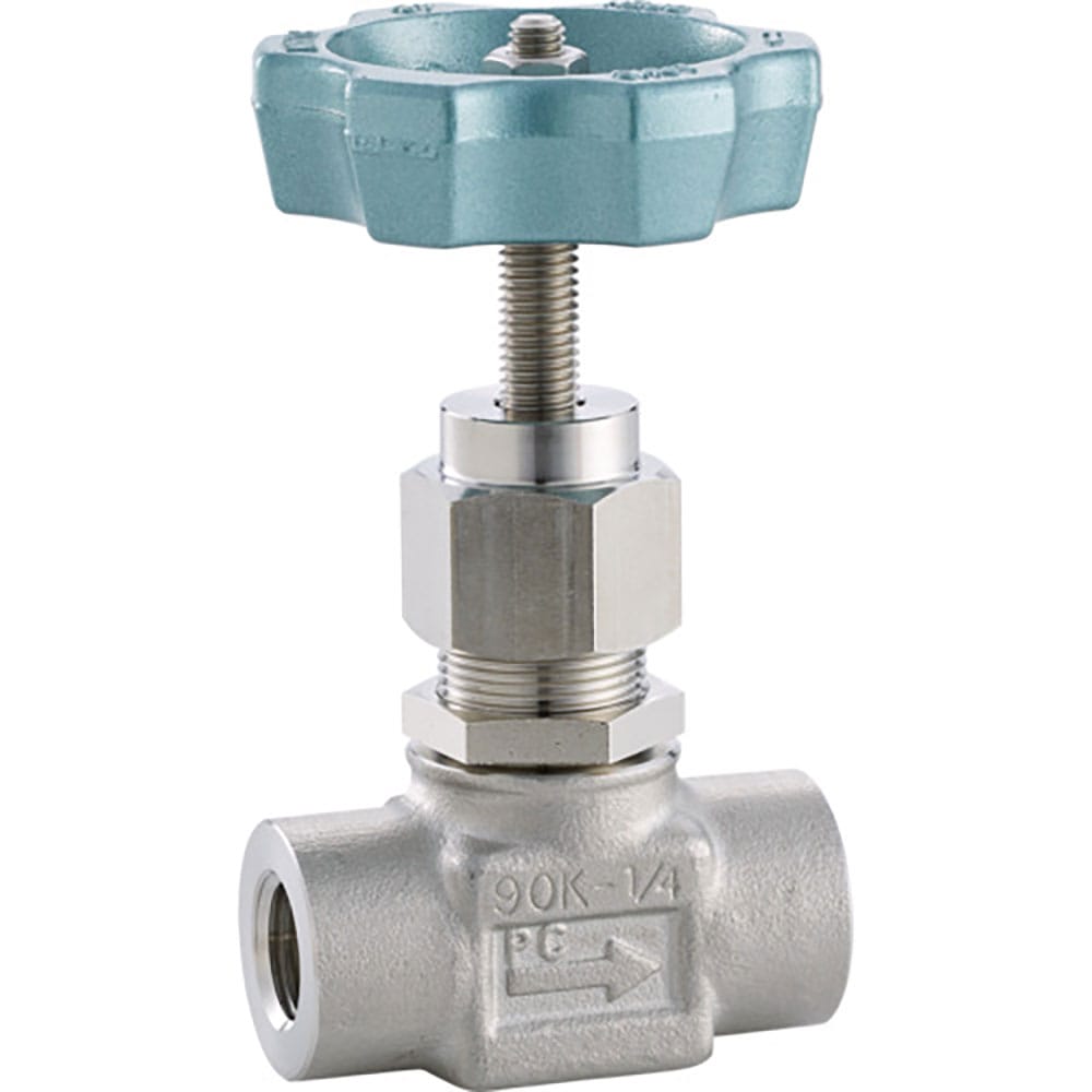 Ｆｕｊｉｋｉｎ　微量調整ＣＶ値０．２２　ＳＵＳ鋼製ニードルバルブ　９ＭＰａ　ＵＥ－１９Ｐ　ＵＥ－１＿