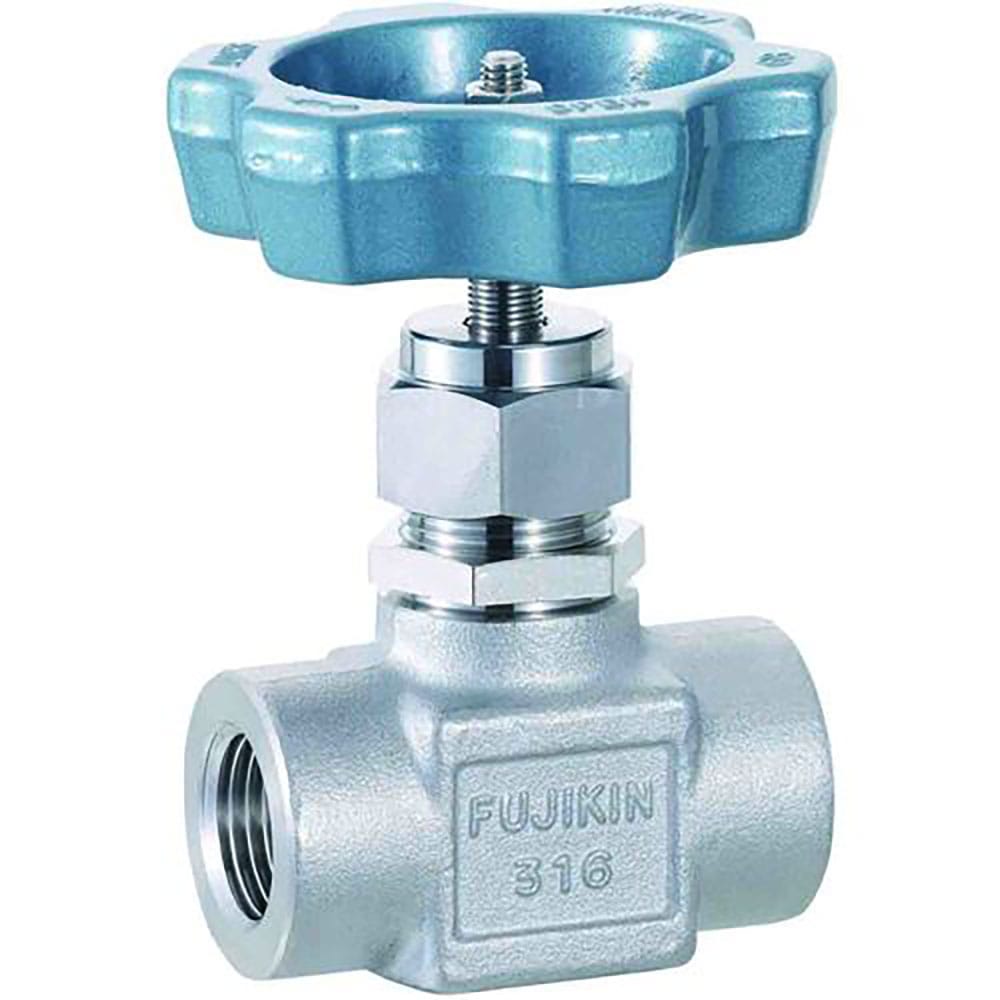 Ｆｕｊｉｋｉｎ　ＳＵＳ鋼製ニードルストップバルブＵＳ１２７ＰＥＲ　ＵＳ－１２７ＰＥ－Ｒ＿
