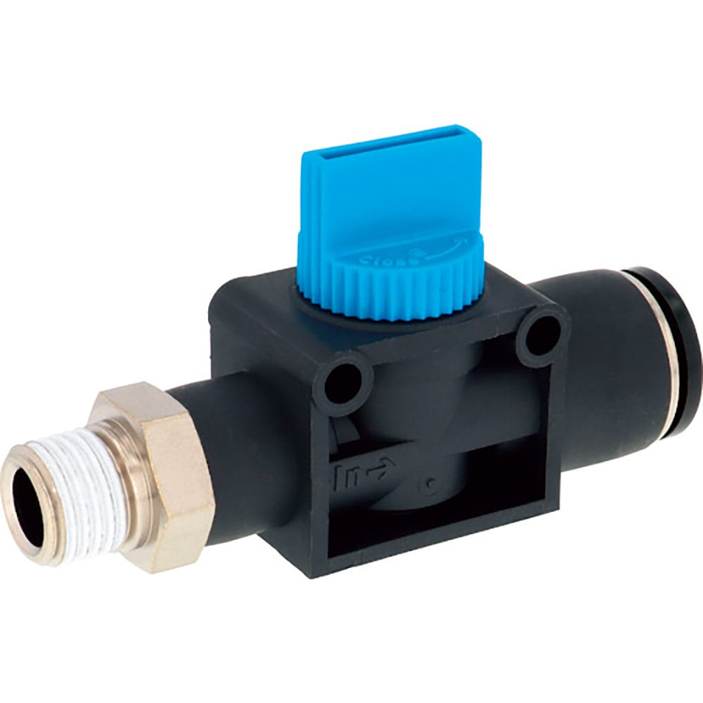 ＰＩＳＣＯ　ハンドバルブ　ストレートＢ３方弁チューブＲ１／４出力１２　ＨＶ０２－１２＿