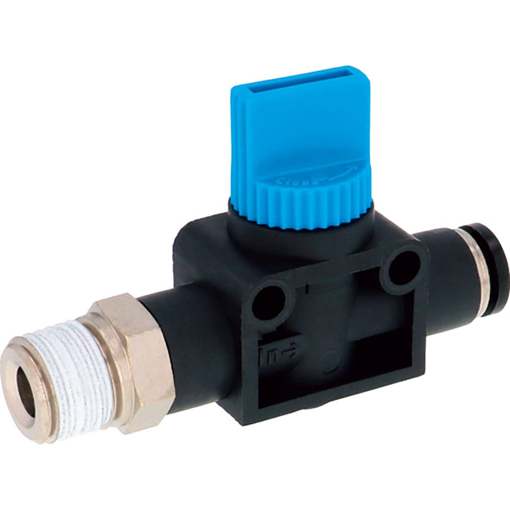 ＰＩＳＣＯ　ハンドバルブ　ストレートＢ３方弁チューブＲ１／４出力６　ＨＶ０２－６＿