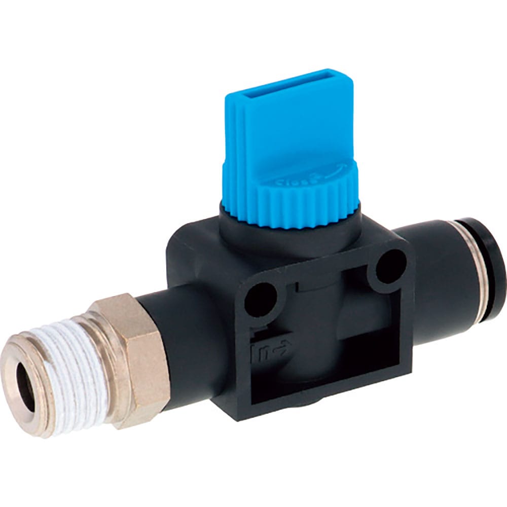 ＰＩＳＣＯ　ハンドバルブ　ストレートＢ３方弁チューブＲ１／４出力８　ＨＶ０２－８＿