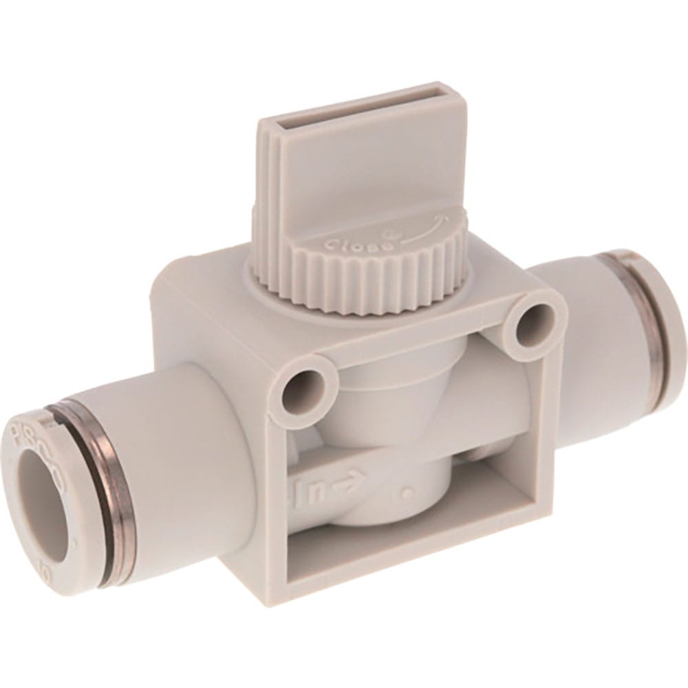 ＰＩＳＣＯ　ハンドバルブ　ユニオンストレート　２方弁タイプ　ＨＶ１０－１０－２Ｗ＿