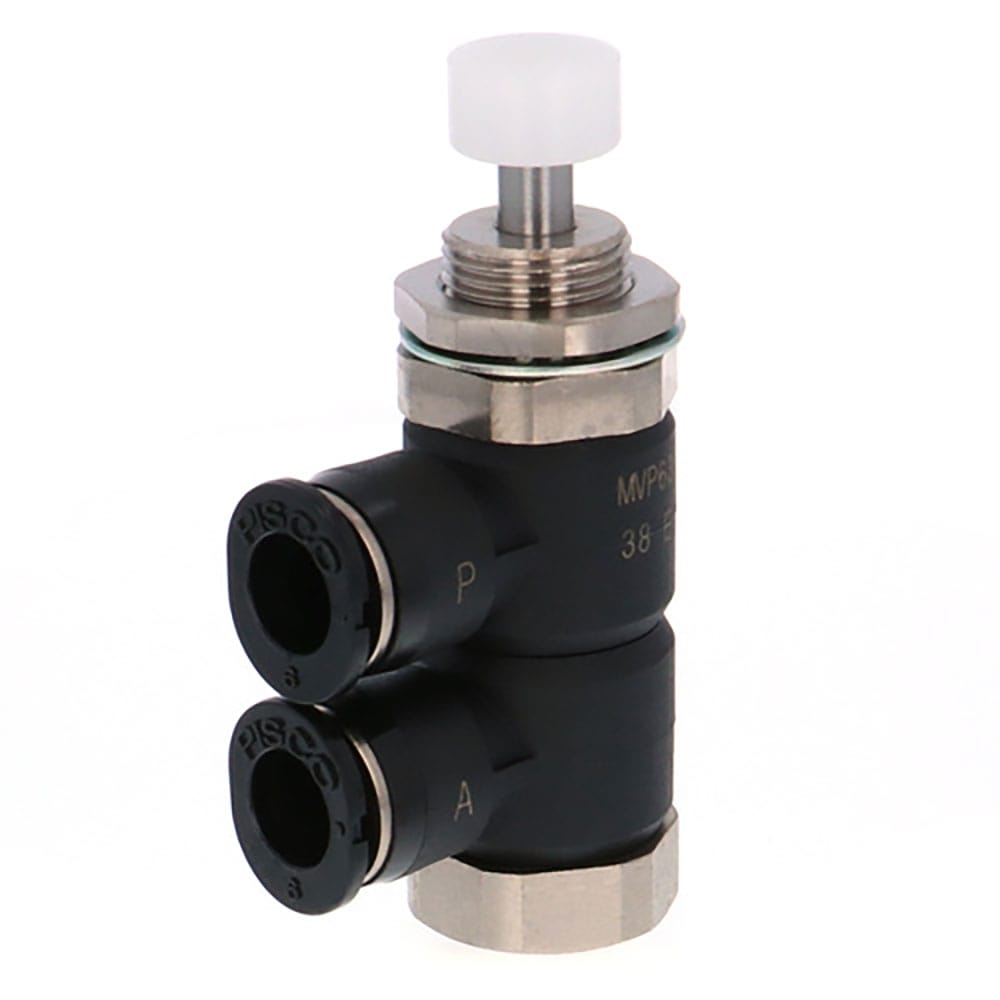 ＰＩＳＣＯ　メカニカルバルブ　パネルマウントタイプ　ピン式大気開放型　ＭＶＰ６３＿