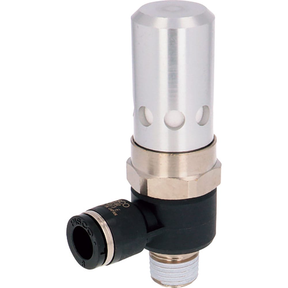 ＰＩＳＣＯ　真空発生器　電磁弁直付形　エルボ　大気開放　ＶＨＨ１５－８０２＿