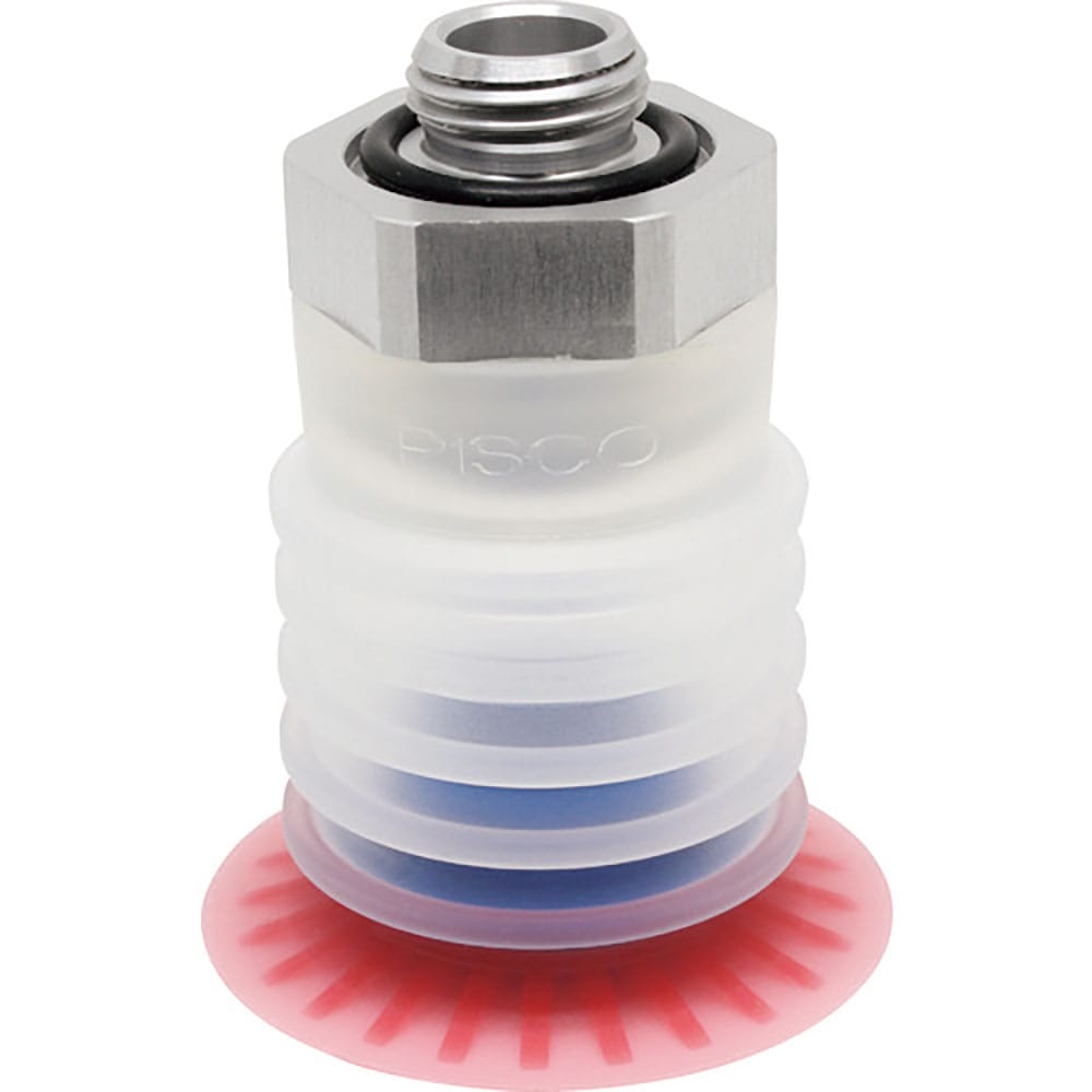 ＰＩＳＣＯ　包装袋用真空パッド直付型２０度５段Ｇ１／４平面型　ＶＰＥ４０ＰＢＳ２５－Ｇ２－ＦＦ＿