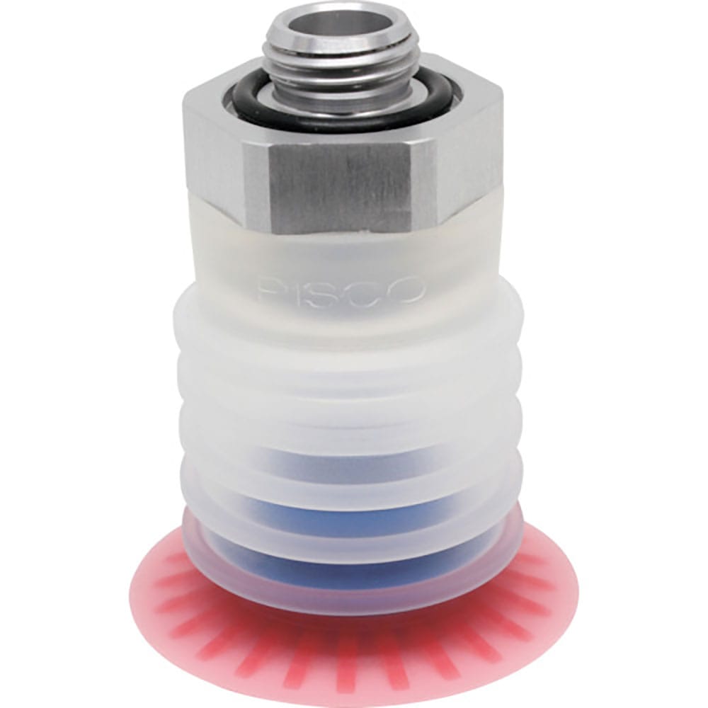 ＰＩＳＣＯ　包装袋用真空パッド直付型２０度５段Ｇ１／２平面型　ＶＰＥ４０ＰＢＳ２５－Ｇ４－ＦＦ＿