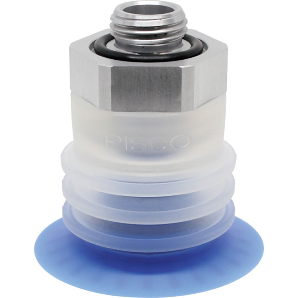 ＰＩＳＣＯ　包装袋用真空パッド直付型４０度３段Ｇ１／８平面型　ＶＰＥ４０ＰＢＳ４３－Ｇ１－ＦＦ＿