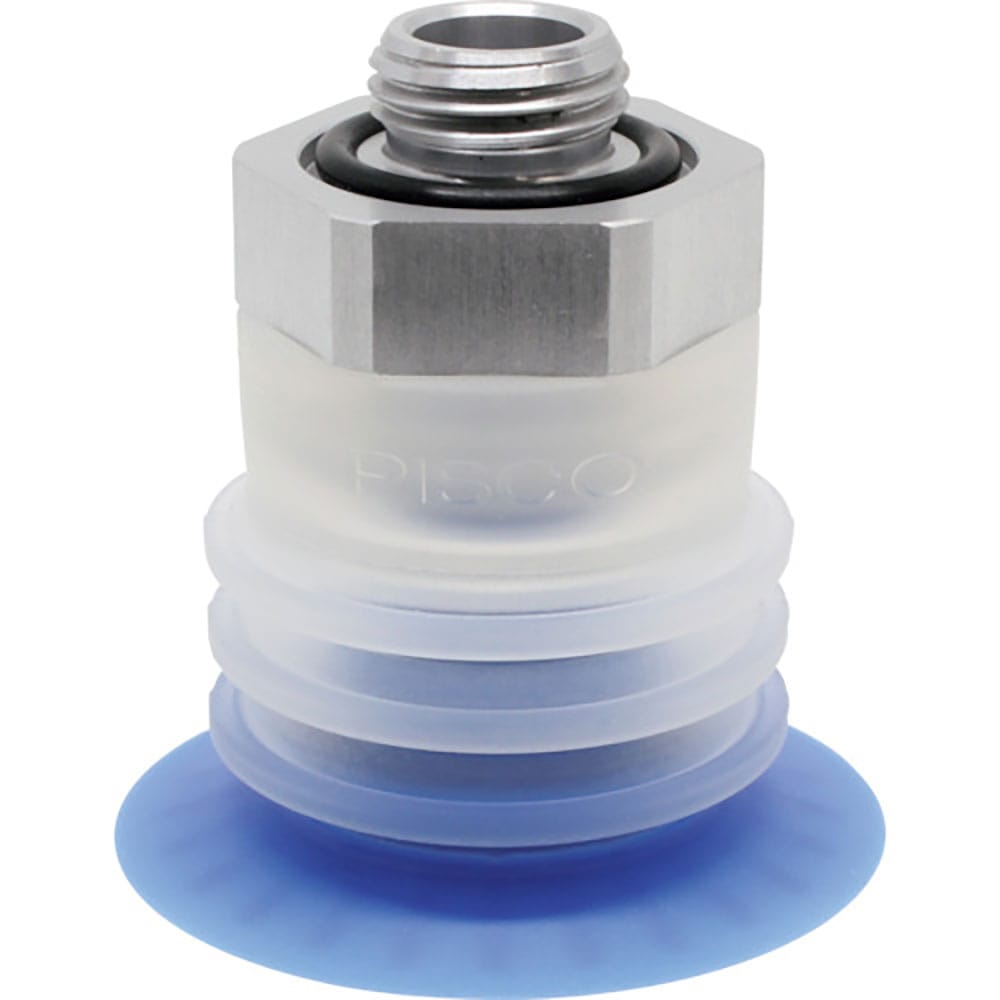 ＰＩＳＣＯ　包装袋用真空パッド直付型４０度３段Ｇ１／２平面型　ＶＰＥ４０ＰＢＳ４３－Ｇ４－ＦＦ＿