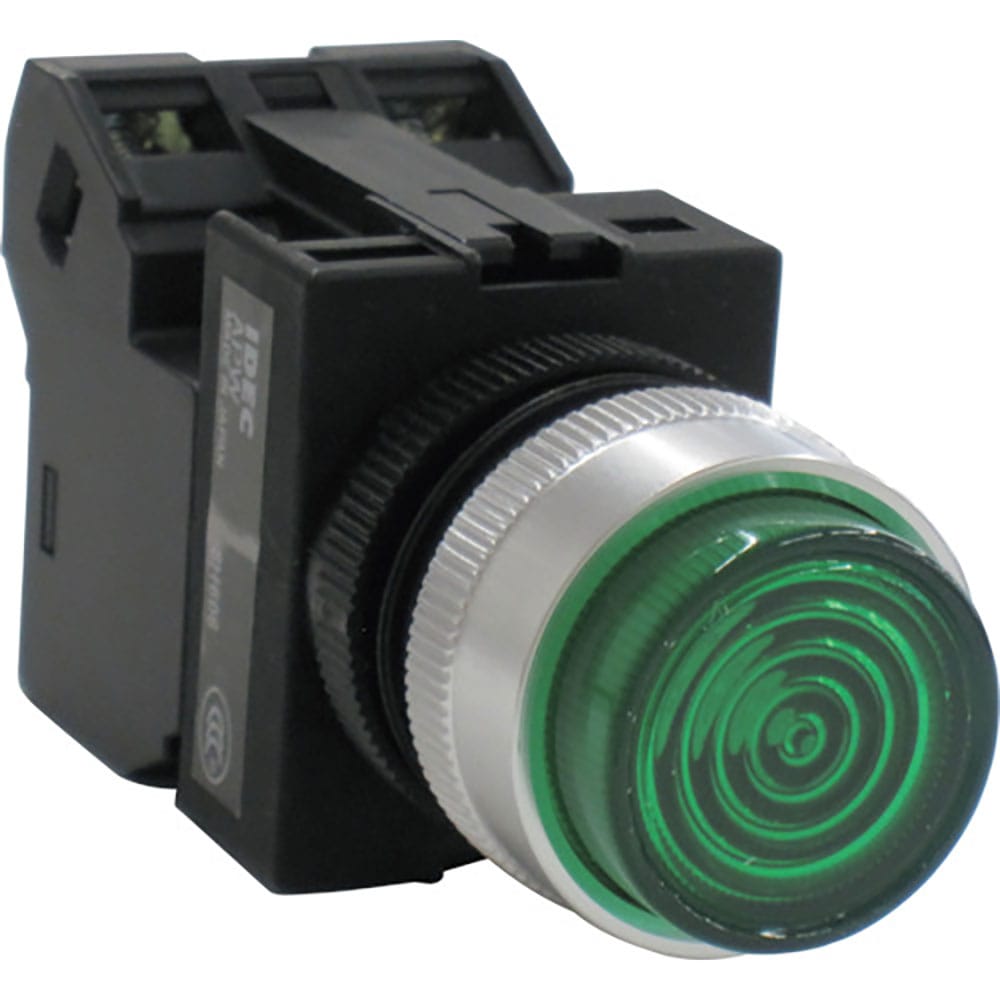 ＩＤＥＣ　Φ２２丸突形表示灯　ＡＰＷ１１６ＤＧ＿