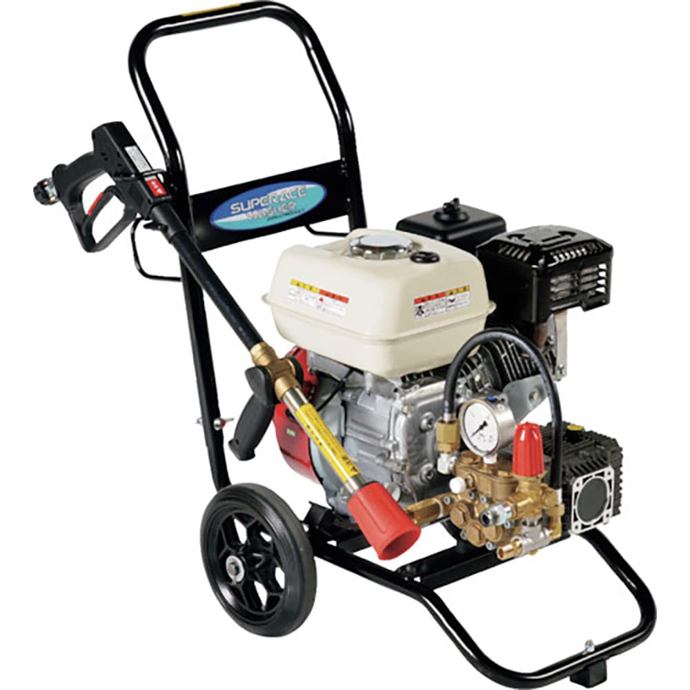 スーパー工業　エンジン式高圧洗浄機　ＳＥＣ－３００７－２Ｎ　コンパクト＆カートタイプ　ＳＥＣ－３０＿