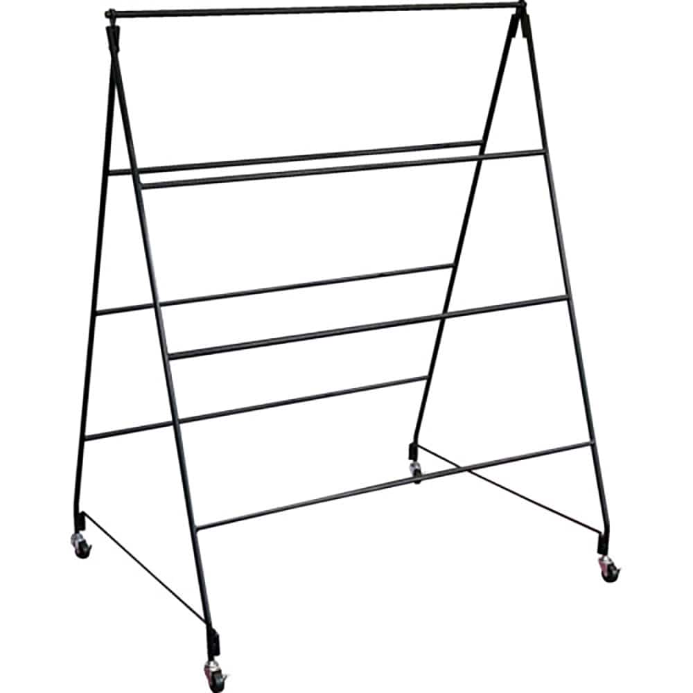 ＴＲＵＳＣＯ　折り畳みハンガーラックＡ型（キャスター付き）１２００×９００×Ｈ１５００　ＦＨＲ－Ａ＿