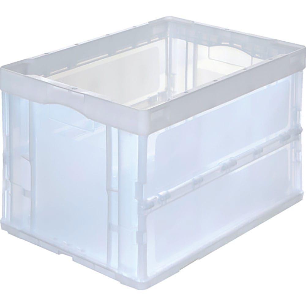 ＴＲＵＳＣＯ　オリコン　折りたたみコンテナ５０Ｌ　透明　ＣＲＳ５０Ｎ２－ＴＭ＿
