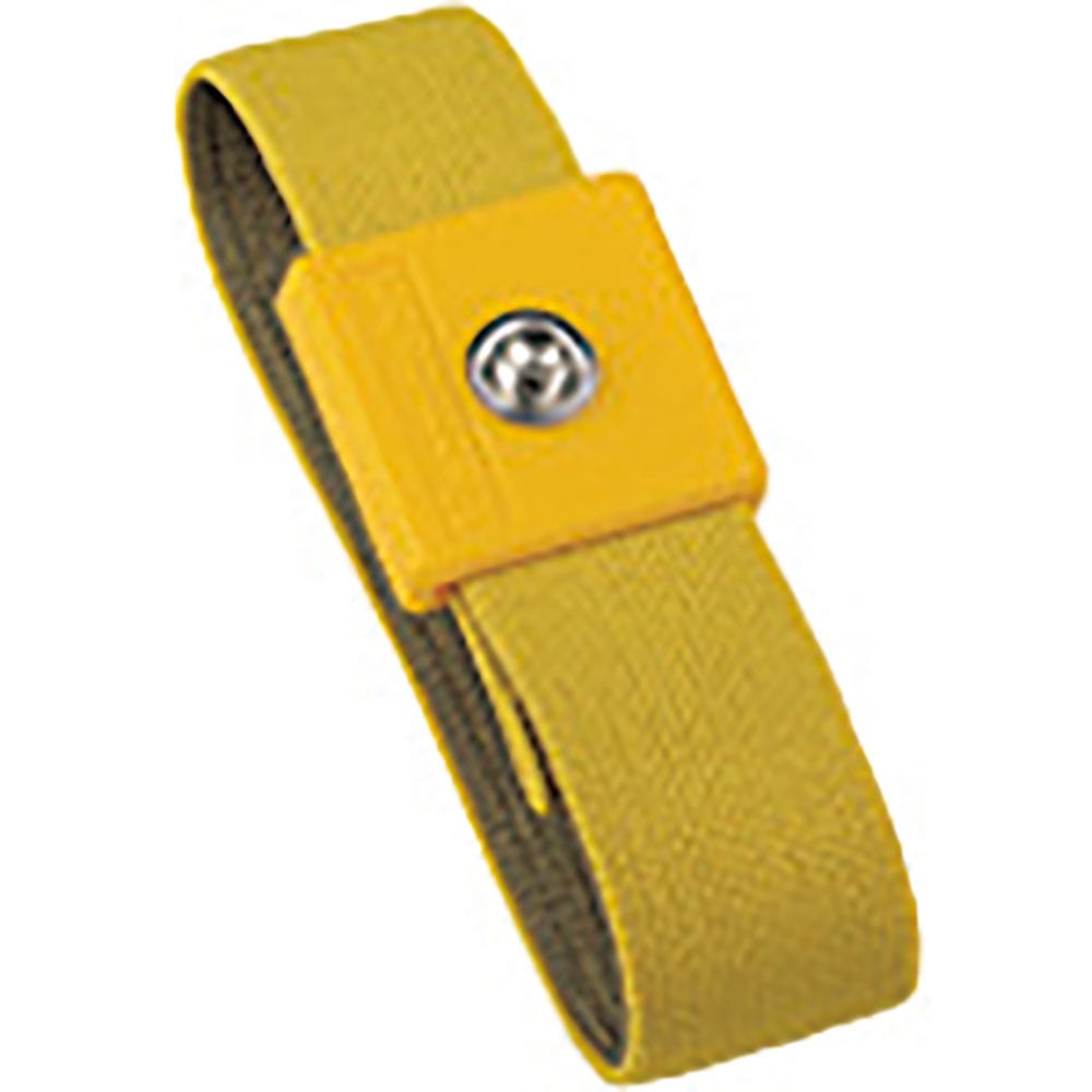 ＤＥＳＣＯ　リストバンド　長さ調整機能付き　黄　金属アレルギー対応　０９０２０＿