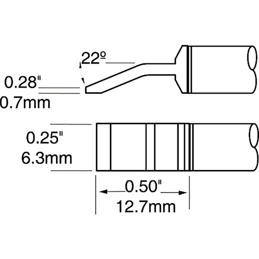 メトカル　Ｍｅｔｃａｌ　ＭＸシリーズ　精密ツイーザー　チップカートリッジ　ＰＴＴＣ－６０４＿