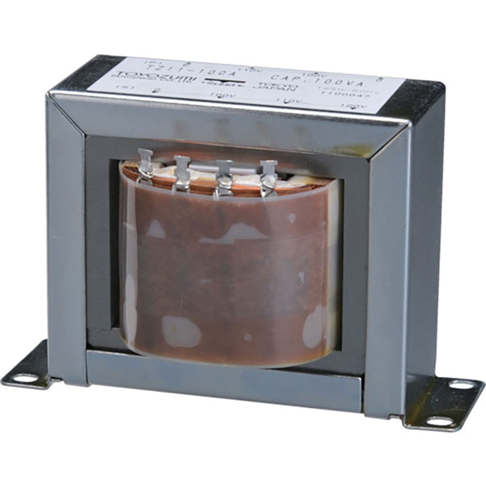 豊澄電源　ＴＺ１１シリーズ　１００Ｖ対１００Ｖ複巻絶縁トランス　１００ＶＡ　ＴＺ１１－１００Ａ＿