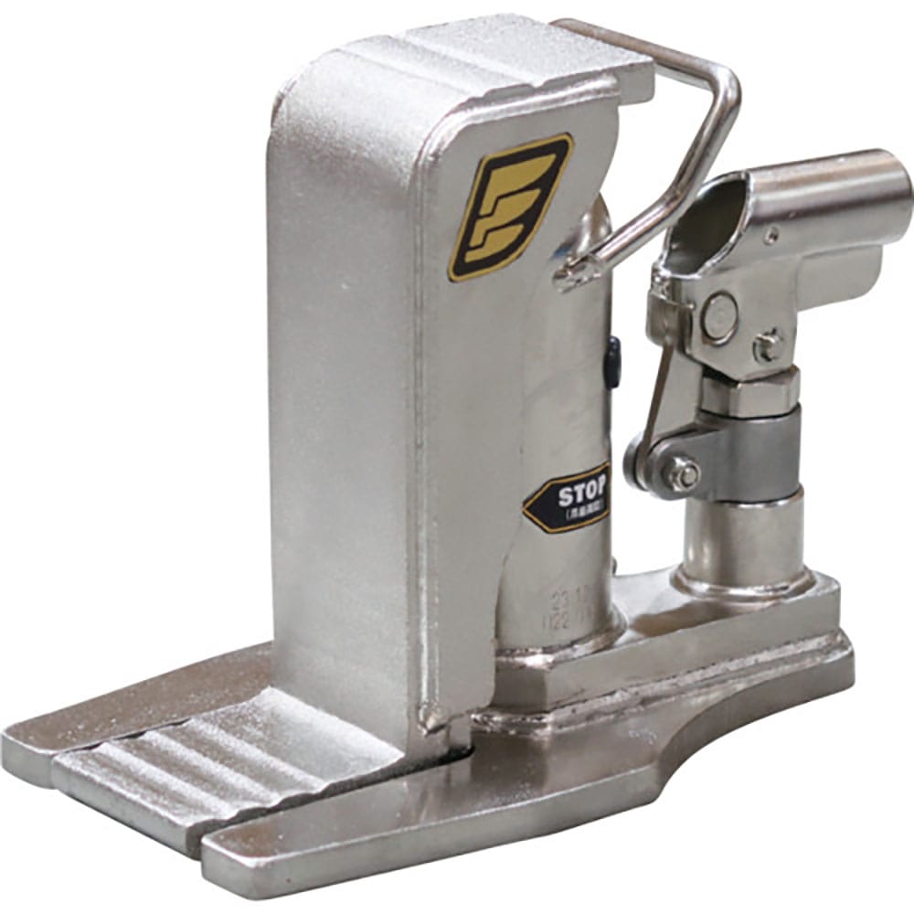 イーグル　クリーンルームレバー回転爪つきジャッキ　爪能力５ｔ　Ｅ－１００Ｃ＿