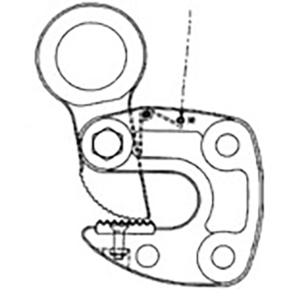 スーパー　形鋼クランプ（ＨＬＣ－Ｓ）用カム　ＨＬＣＴ１Ｓ＿
