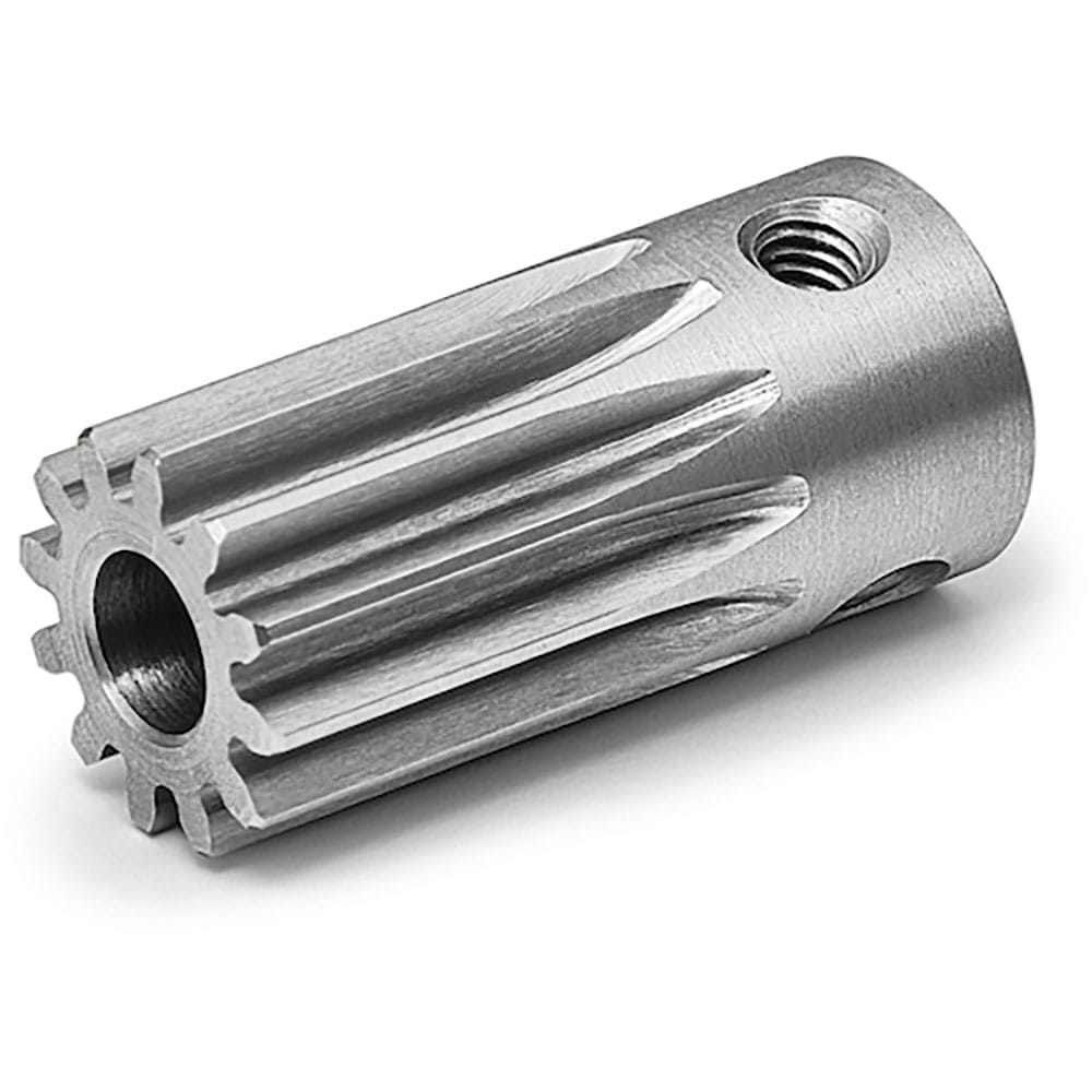 ＫＧ　ステンレス平歯車　Ｓ１ＳＵ　１４Ｋ＊０８０６　形状Ｋ２　モジュール１　歯数１４　歯幅８ｍｍ　＿