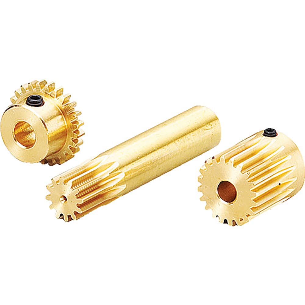 ＫＧ　黄銅平歯車　Ｓ７５Ｂ　１２Ｋ－０８１１　形状Ｋ１　モジュール０．７５　歯数１２　Ｓ７５Ｂ　１＿