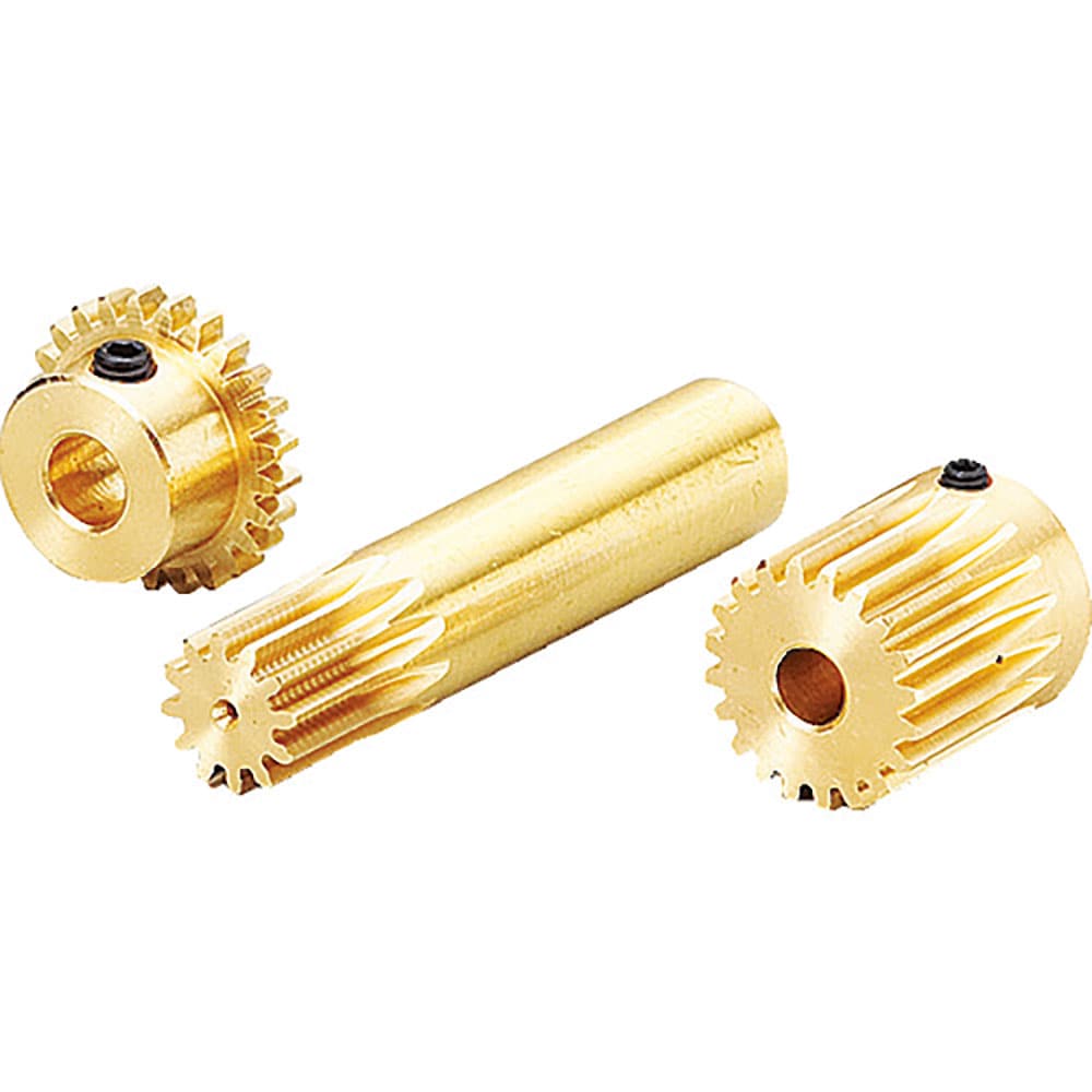 ＫＧ　黄銅平歯車　Ｓ７５Ｂ　１５Ｋ＋０８０５　形状Ｋ２　モジュール０．７５　歯数１５　Ｓ７５Ｂ　１＿