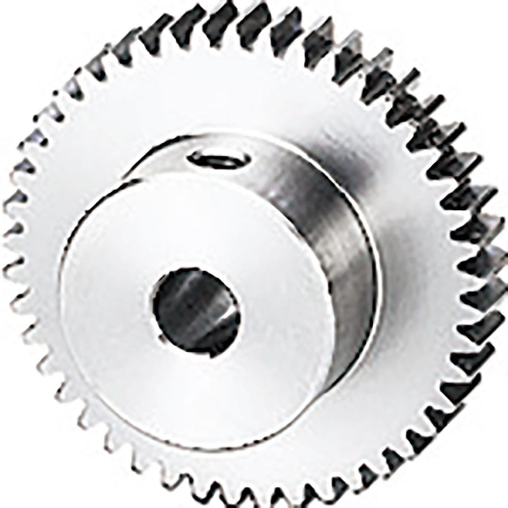 ＫＧ　ステンレス平歯車　Ｓ７５ＳＵ　４８Ｂ＋０６０６　形状Ｂ１　モジュール０．７５　歯数４８　Ｓ７＿