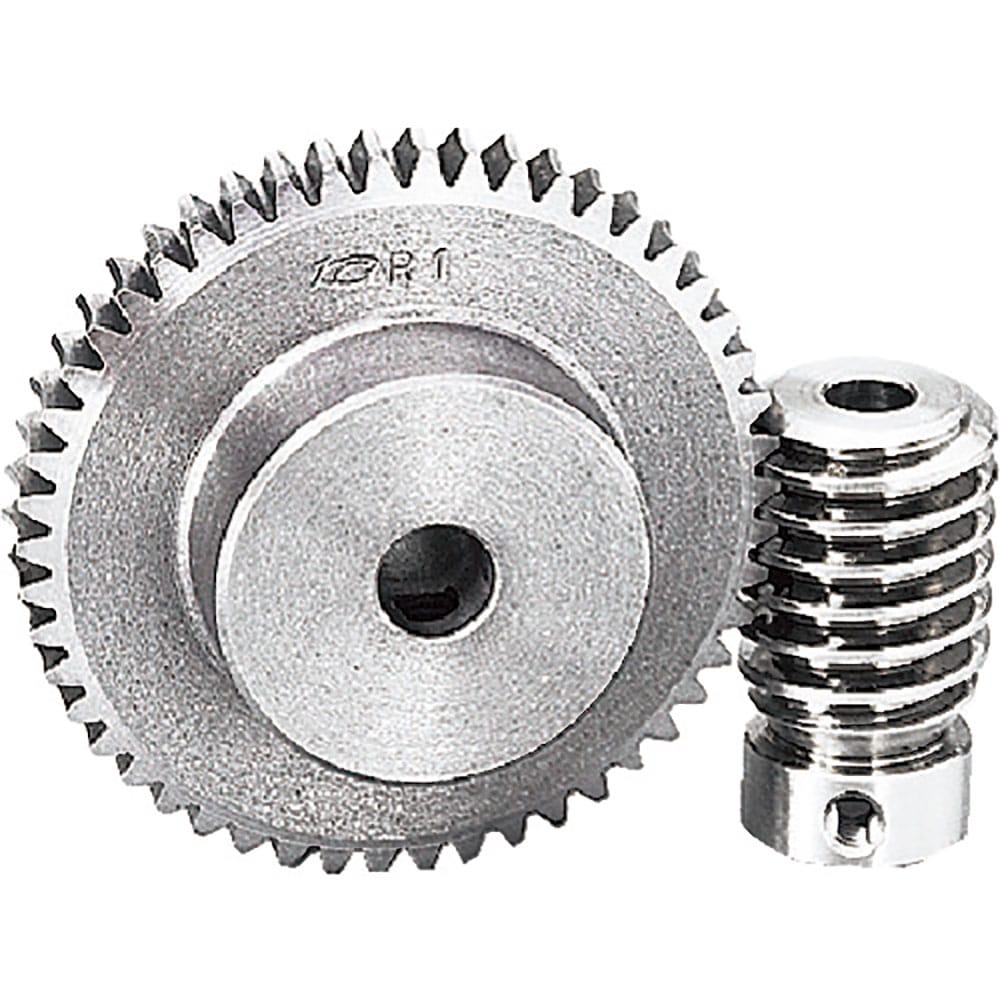 ＫＧ　ウォーム　Ｗ１Ｓ　Ｌ２－Ｌ　モジュール１．０　圧力角２０度（並歯）　Ｓ４５Ｃ　精密転造仕上　＿