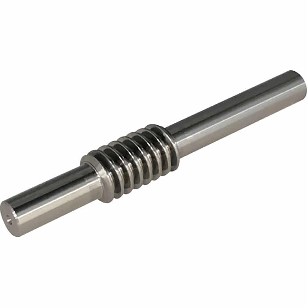 ＫＧ　ウォーム　Ｗ８０ＳＵ　Ｒ１－Ｌ　モジュール０．８　圧力角２０度（並歯）　Ｓ４５Ｃ　精密転造仕＿