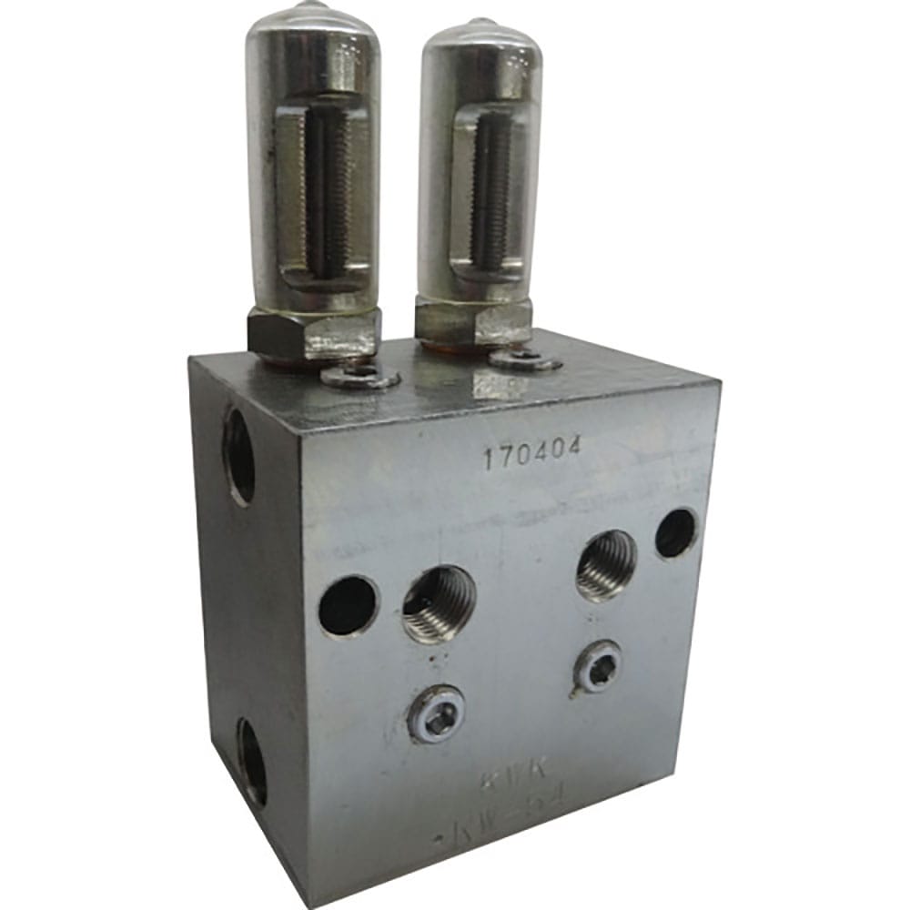 ＫＷＫ　潤滑装置　デュアルライン用分配弁　ＫＷ－５４＿