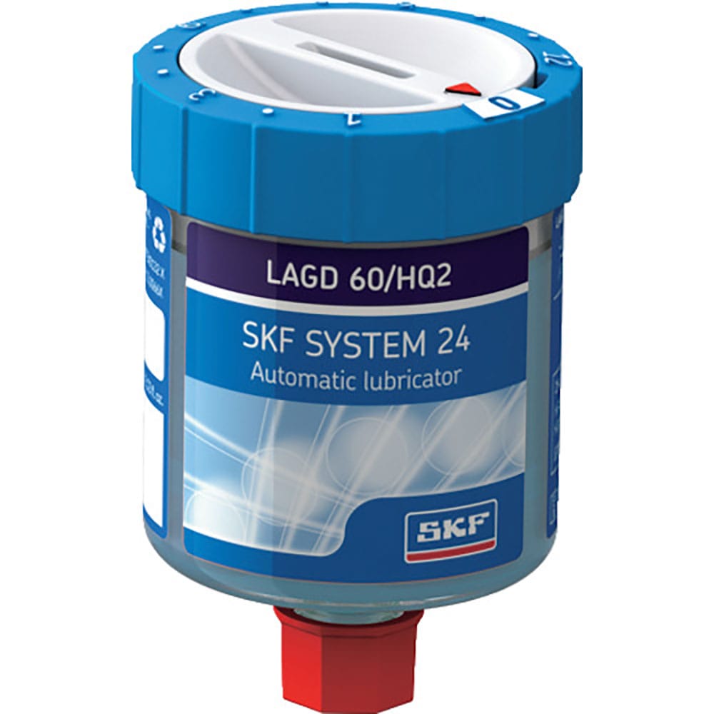 ＳＫＦ　ＳＹＳＴＥＭ２４　ガス式自動給油器　ＬＡＧＤ６０／ＨＱ２　モーター用グリース　６０ＣＣ　Ｌ＿