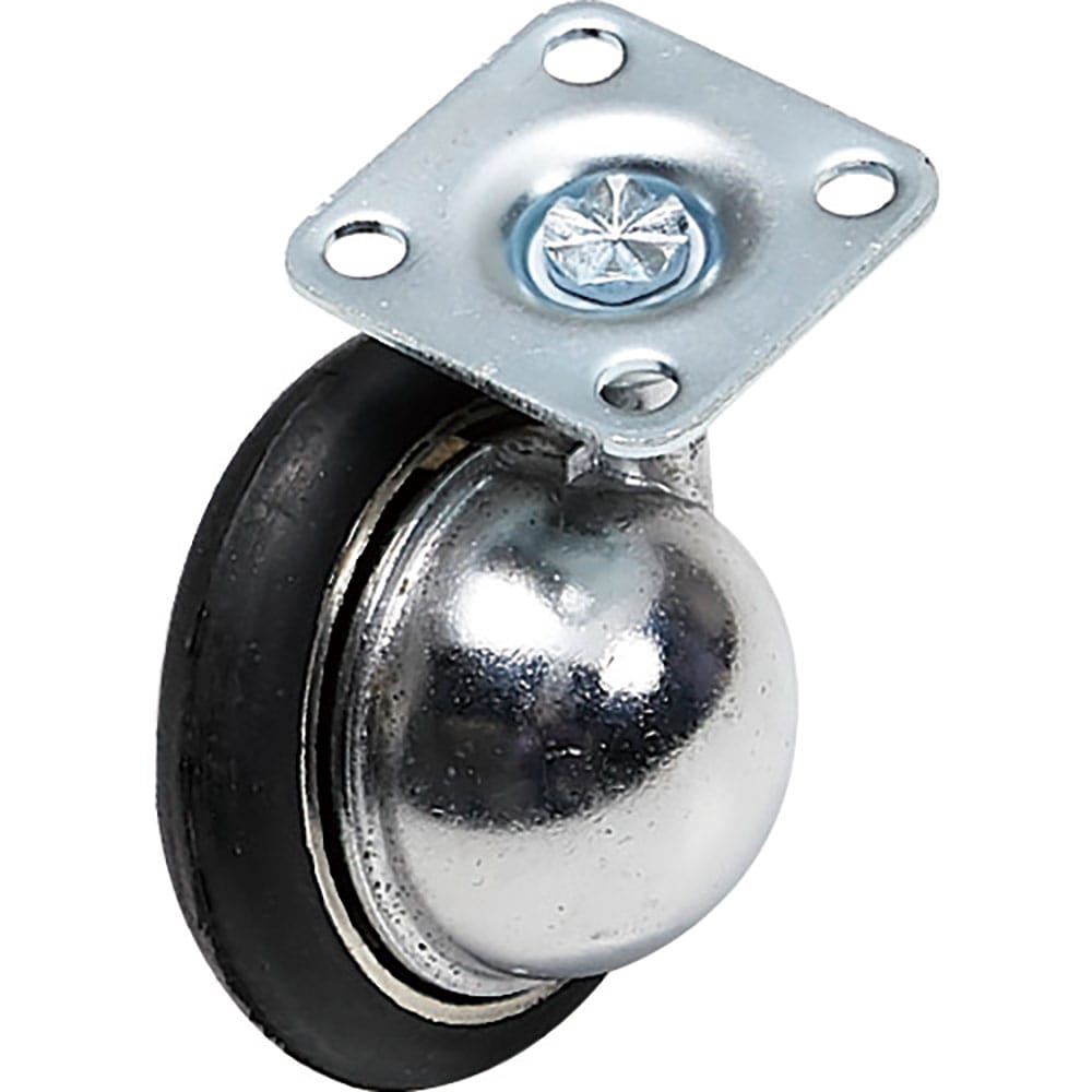 ＳＡＭＳＯＮＧ　サムソン　メタルボールキャスター　自在　ゴム車　６０ｍｍ　ＴＰ１１６０－０１－ＣＲ＿