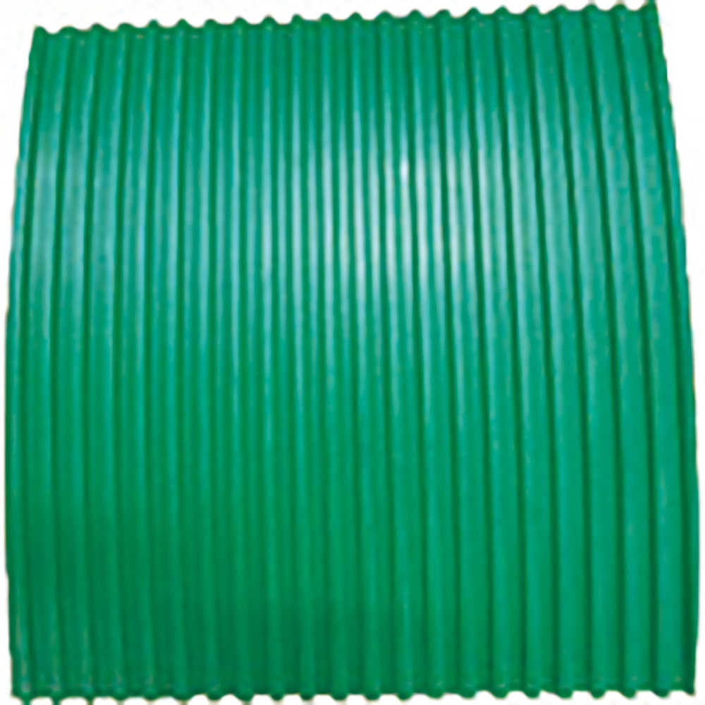 ＹＯＴＳＵＧＩ　耐電ゴム板　緑色　Ｂ山　６Ｔ×１Ｍ×１Ｍ　ＹＳ－２３１－０２－０４＿