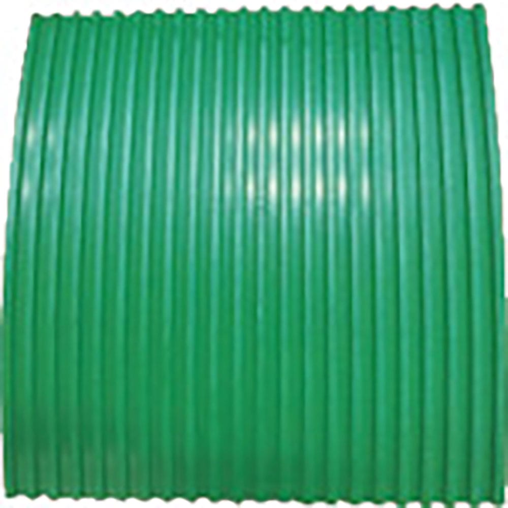 ＹＯＴＳＵＧＩ　耐電ゴム板　緑色　Ｂ山　１０Ｔ×１Ｍ×１Ｍ　ＹＳ－２３４－１７－４１＿