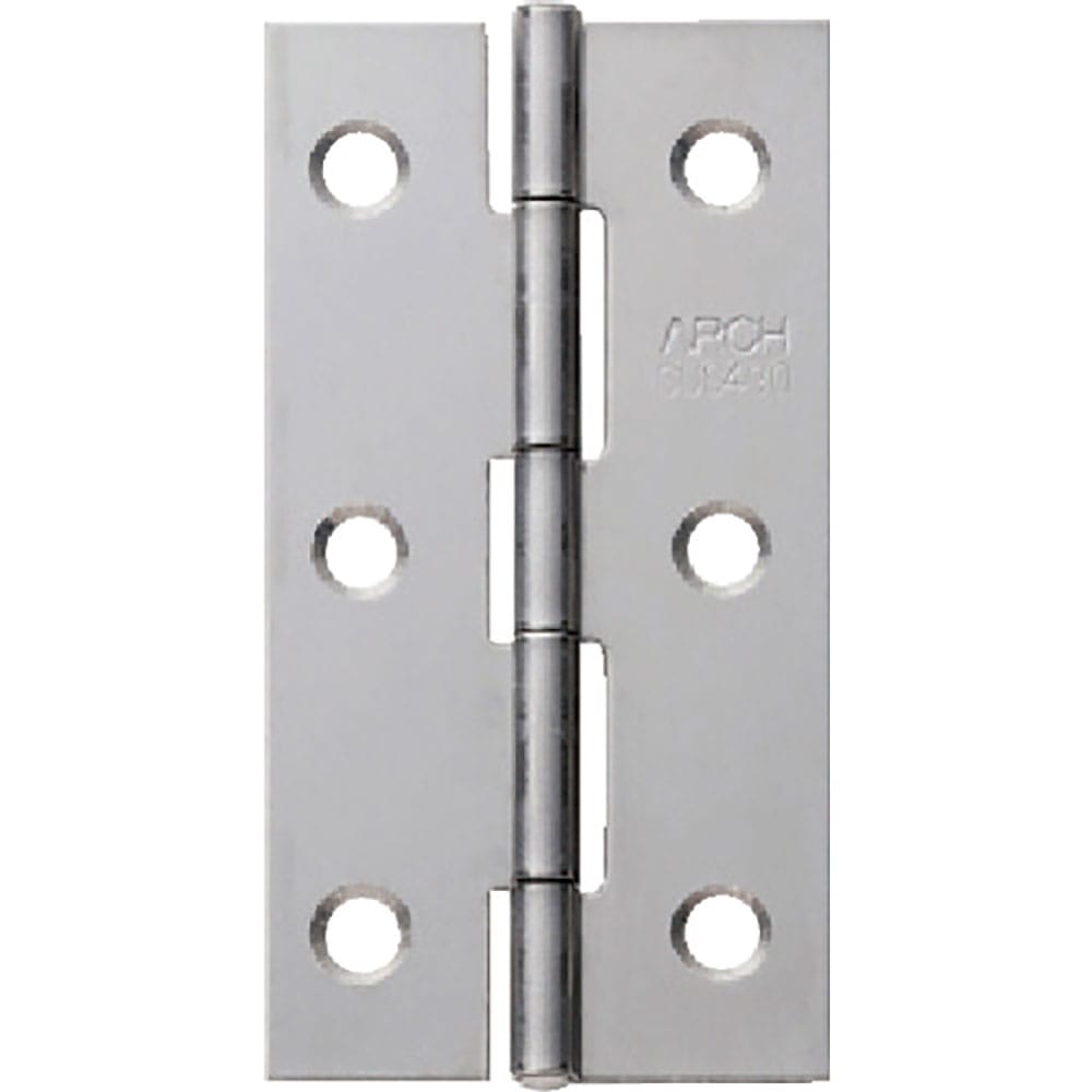 ＡＲＣＨ　薄口蝶番３２ｍｍ　光沢研磨　ＴＮ４５１０－３２ＢＫ＿