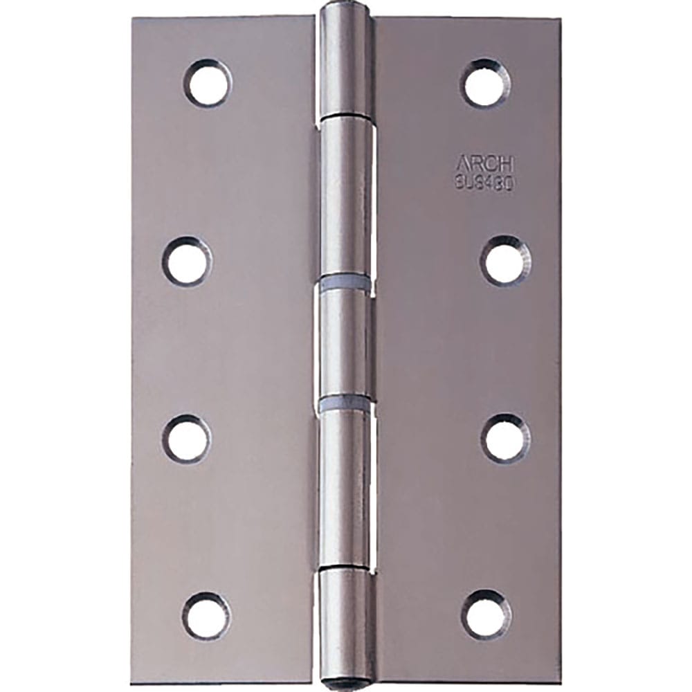 ＡＲＣＨ　中厚蝶番１２７ｍｍ　光沢研磨　ＴＮ４５２０－１２７ＢＫ＿