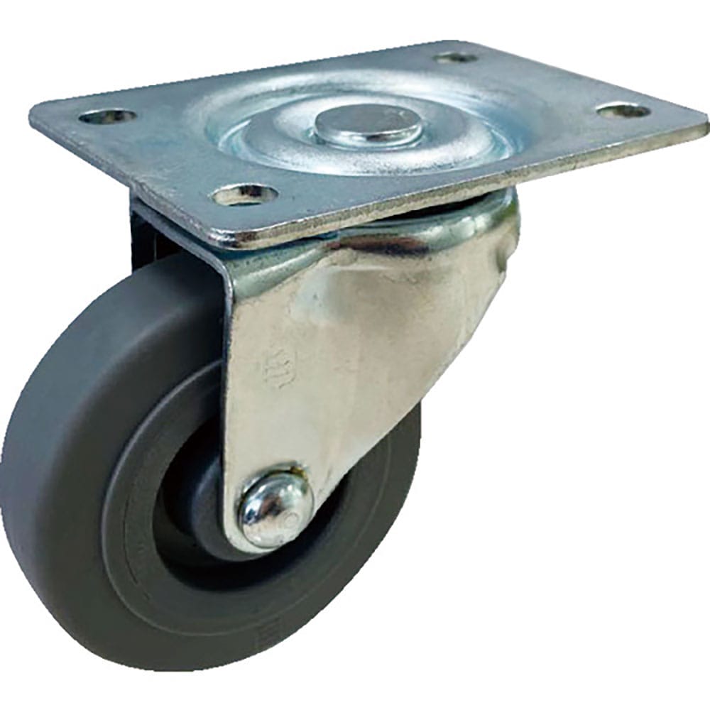 ＳＡＭＳＯＮＧ　プレート式軽荷重用キャスター　７６ｍｍ　自在　ＴＰ３６３０－０１ＭＩＲ＿