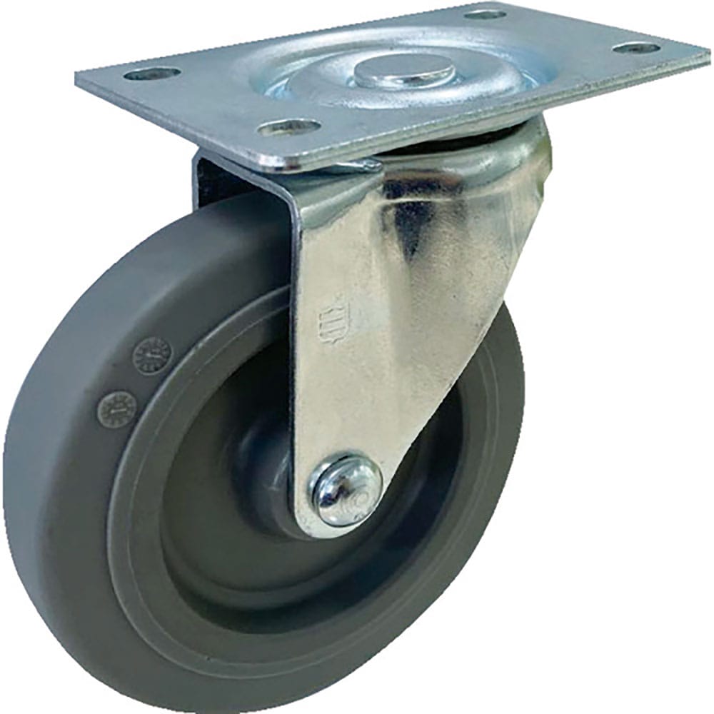 ＳＡＭＳＯＮＧ　プレート式軽荷重用キャスター　１０２ｍｍ　自在　ＴＰ３６４０－０１－ＭＩＲ＿