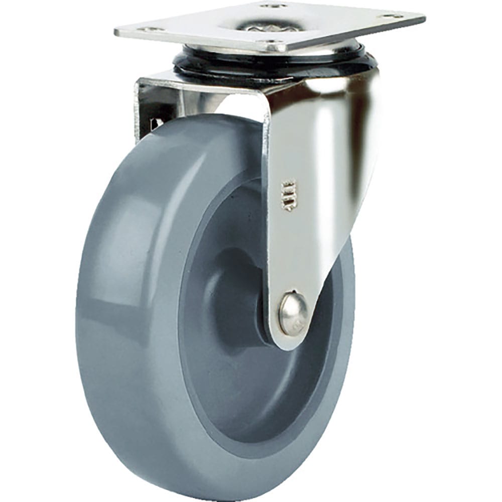 ＳＡＭＳＯＮＧ　ステンレスキャスター　自在　ウレタン　１００ｍｍ　ＴＰ５１４０－０１－ＰＬＹ＿