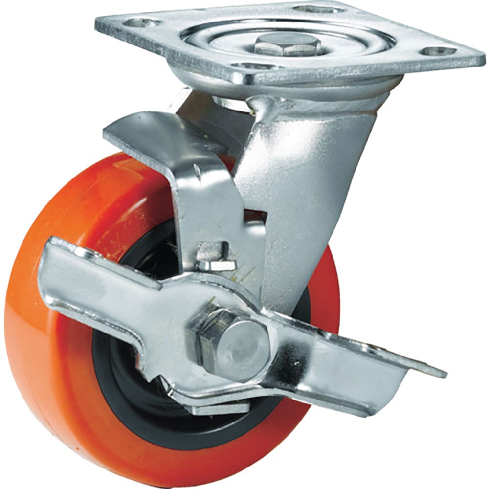 ＳＡＭＳＯＮＧ　ステンレスキャスター　自在ＳＰ付　ウレタン　１５０ｍｍ　ＴＰ６３６０－０１－ＰＲＯ＿