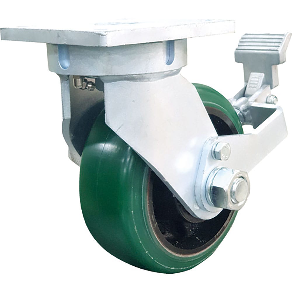 ＳＡＭＳＯＮＧ　鍛造型　重荷重用　耐熱ウレタン車　自在ストッパー付（固定切り替え機能ＰＳＬ取り付け＿