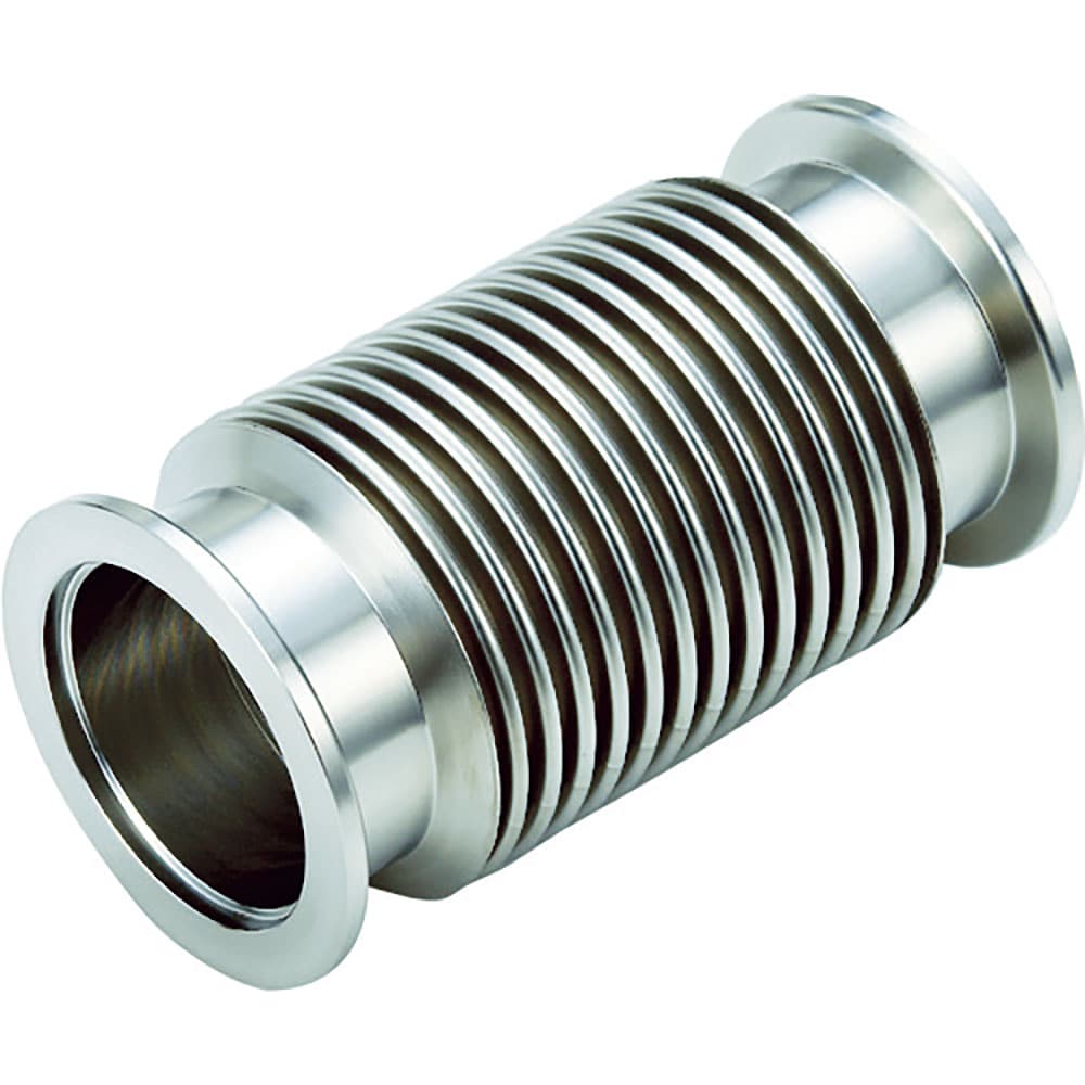 ＯＲＫ　フレキシブルチューブ　真空仕様ベローズ（ＮＷフランジ型）ＮＷ１６　長さ８０ｍｍ　ＯＲＶ－１＿