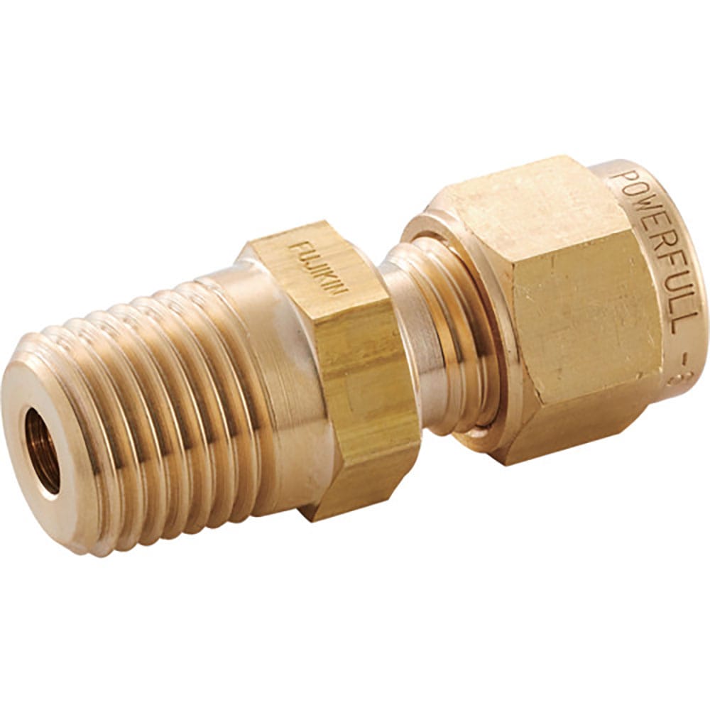 Ｆｕｊｉｋｉｎ　黄銅製パワフルロック継手＿４．９ＭＰａ＿ＰＤＷ　ＰＤＷＨ－１０Ｃ－Ｒ＿