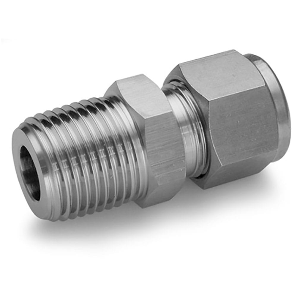 Ｆｕｊｉｋｉｎ　ニューＶ－Ｌｏｋ　２圧縮リング喰い込み式　ステンレス鋼製　ＶＵＷＨ－８Ｃ－Ｔ／Ｃ－＿