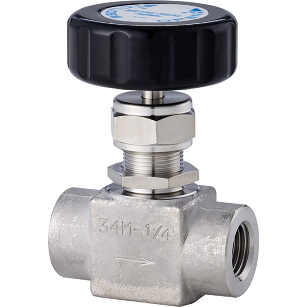 Ｆｕｊｉｋｉｎ　ＳＵＳ鋼製ニードルバルブ　３４ＭＰａＰＵＨ－１３４　ＰＵＨ－１３４ＰＤ＿