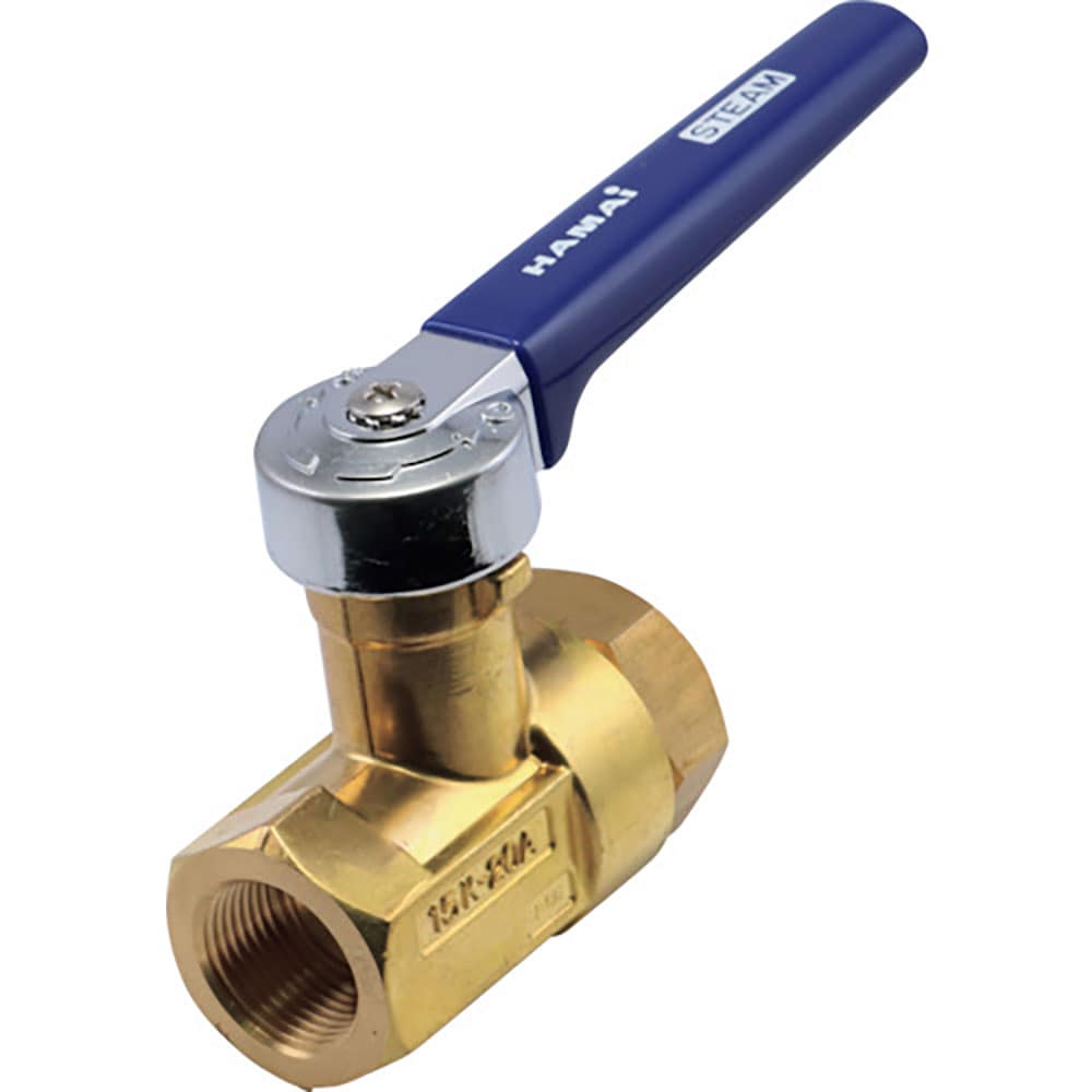 ＨＡＭＡＩ　本格的スチーム用　黄銅製ボールバルブ　ＲＢＳ－７７－２０ＲＣ＿