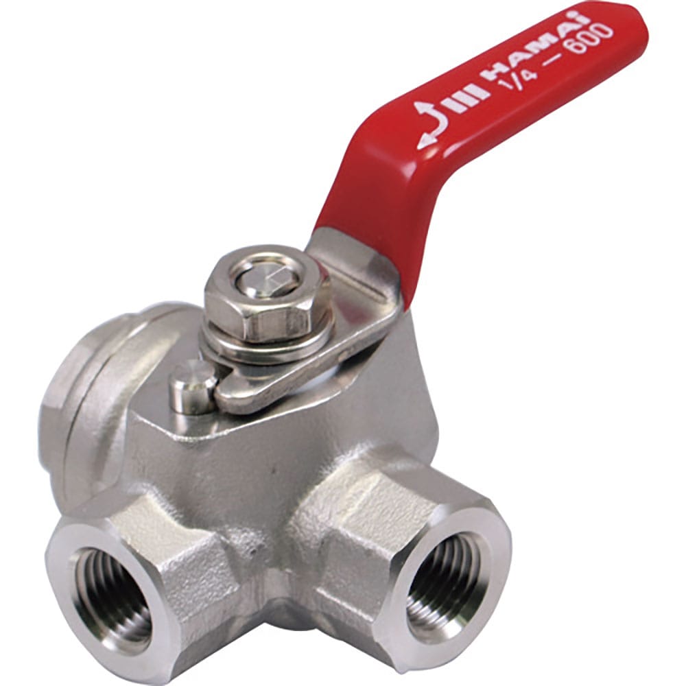 ＨＡＭＡＩ　ステンレス製３方ボールバルブ　ＲＳＳ－１４－１５ＲＣ＿