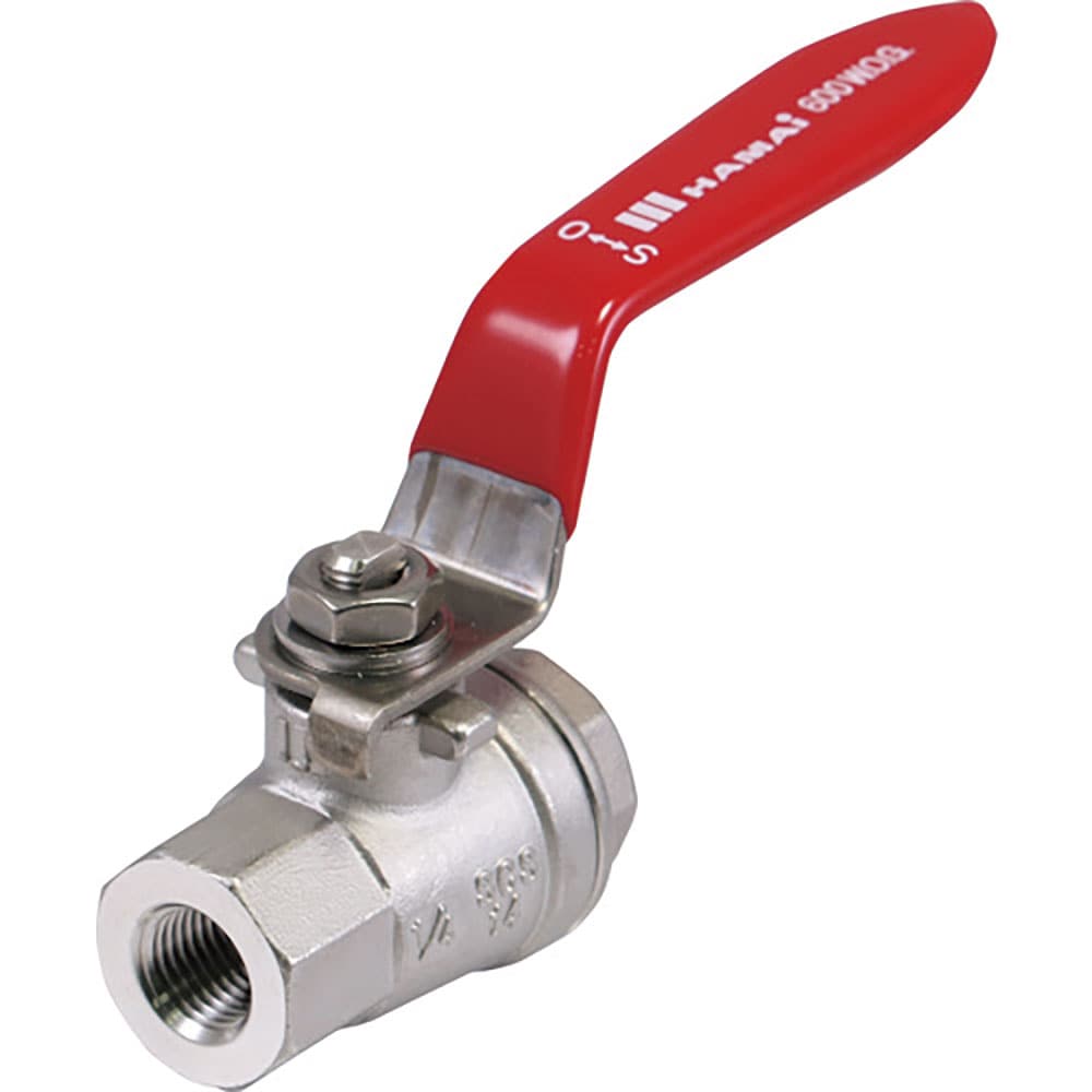 ＨＡＭＡＩ　ステンレス製禁油処理ボールバルブ（フルボア）　呼び径Ａ２０　ＴＳＳ－３０－２０ＲＣ＿