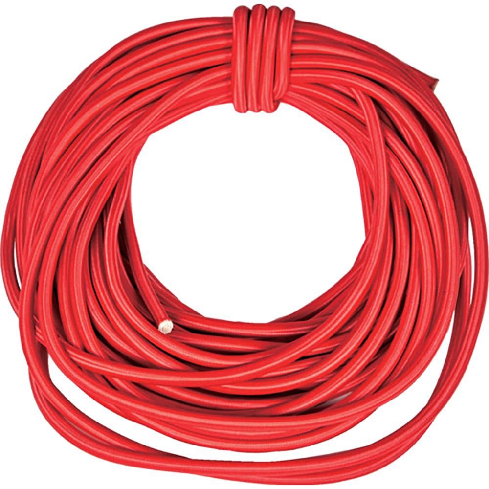 ＴＲＵＳＣＯ　丸ゴムロープ　イージーロープ　６ｍｍ×１５ｍ　赤　ＥＲ７１５Ｒ－Ａ＿