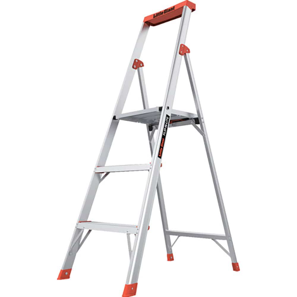 ハセガワ　リトルジャイアント　フリップエヌライト　上枠付踏台０．８５Ｍ　ＬＧ－１５２７３＿