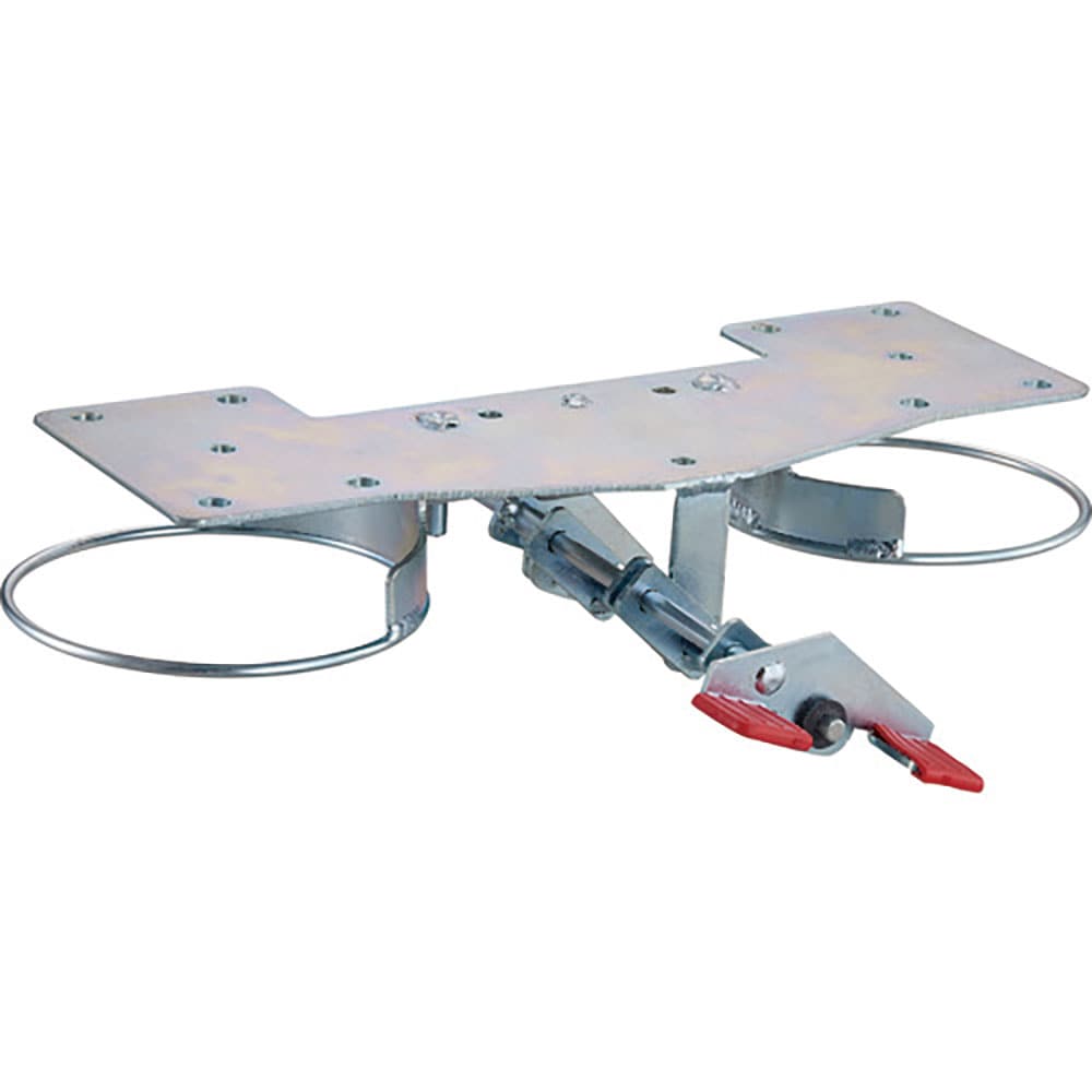 ＴＲＵＳＣＯ　プレス製台車　ドンキーカート用リング式ストッパー　自在２輪用　４００ＪＲＳ＿